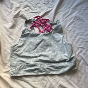 Free to be high-neck longline bra, size 12